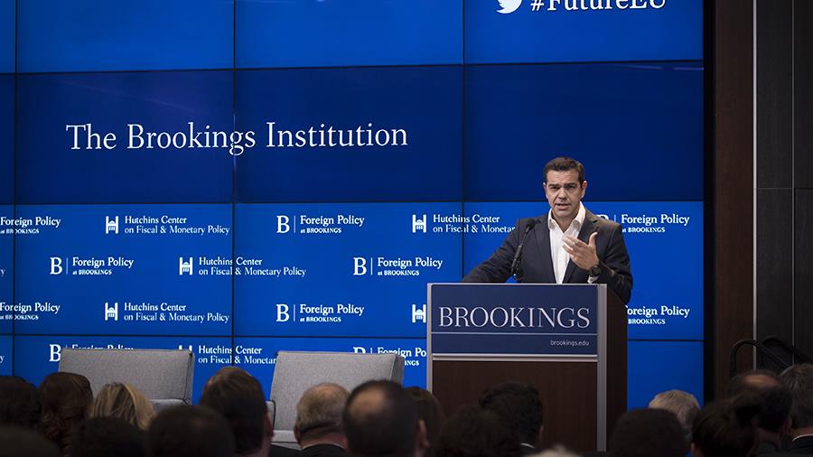 BROOKINGS INSTITUTION Tsipras