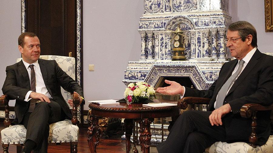 Anastasiades - DMITRY MEDVEDEV