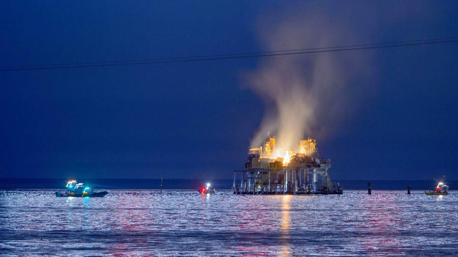 oil explosion