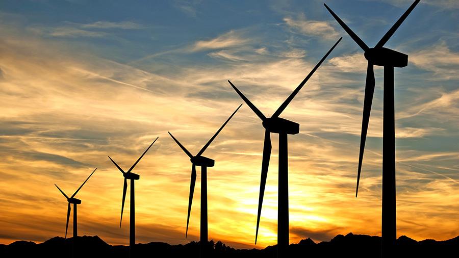 wind turbines