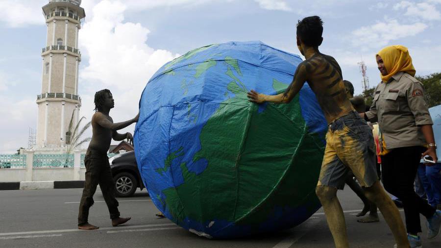Globe Climate Change 