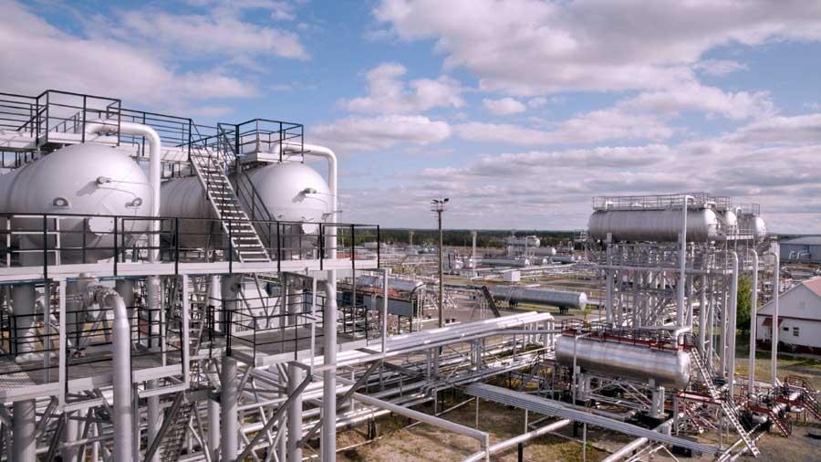 Gas-plant