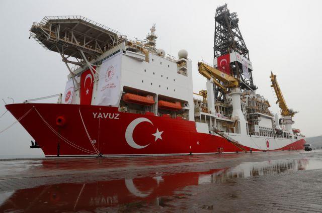 Turkish drilling vessel Yavuz is pictured at Dilovasi port in the western city of Kocaeli, Turkey, June 20, 2019. REUTERS/Murad Sezer