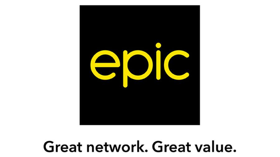 Epic logo slogan colour web 500x500