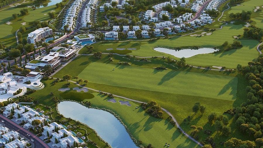 1. View of Commercial Area - Clubhouse - driving range