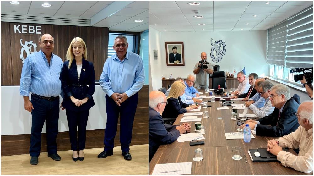 ΚΕΒΕ ΣΥΝΑΝΤΗΣΗ ΜΕ ΠΡΟΕΔΡΟ ΒΟΥΛΗΣ