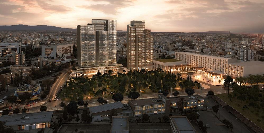 The Landmark Nicosia Masterplan wider