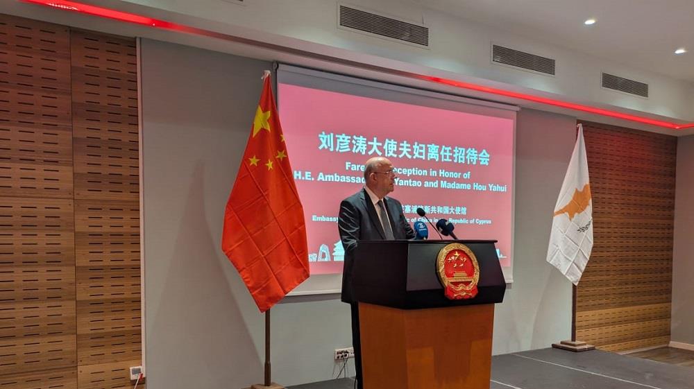 Μάκης Κεραυνός: Διευρύνονται εμπόριο και επενδύσεις μεταξύ Κύπρου και Κίνας