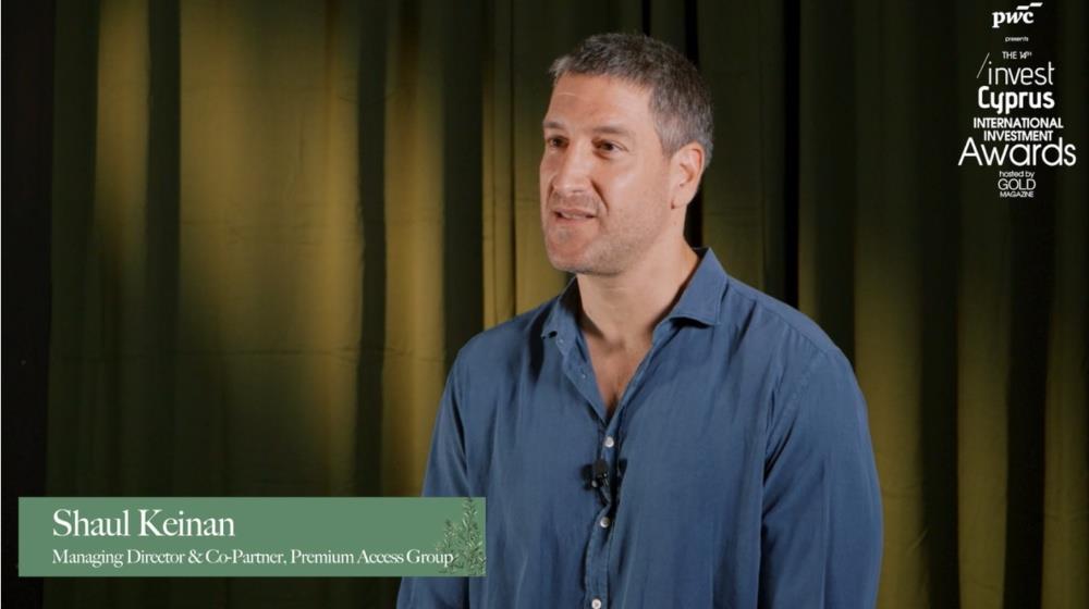 Shaul Keinan of Premium Access Group: “We identified that Cyprus and Larnaca are on the verge of a turning point” (video)