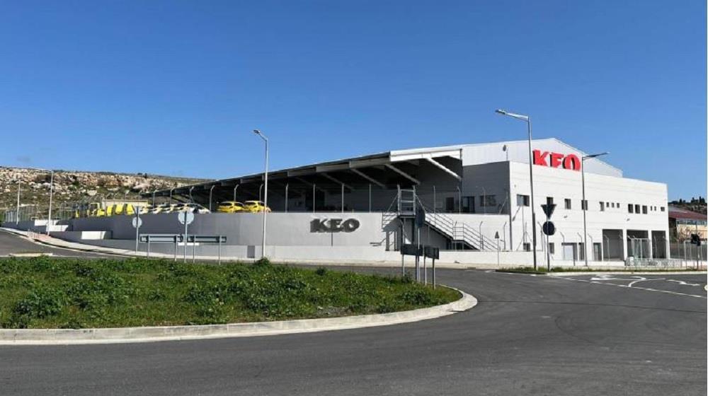 KEO to construct a new factory in Kato Polemidia in €50m investment