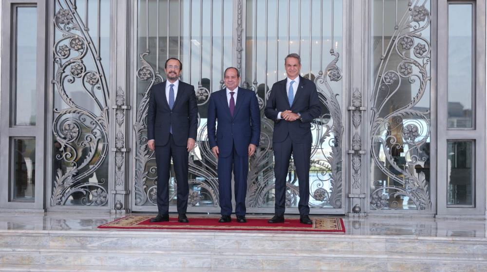 Cyprus-Greece-Egypt leaders reaffirm strategic cooperation in El Alamein meeting