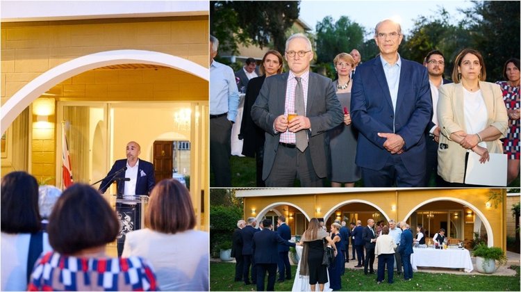 Δεξίωση Βρετανού Ύπατου Αρμοστή στους CIM Honorary Fellows και το Advisory Board