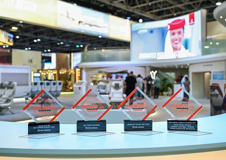 Τέσσερα Βραβεία στα BTME 2025 για την Emirates-Καλύτερος αερομεταφορέας παγκοσμίως για 12η συνεχόμενη χρονιά