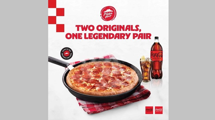 The original pan από την Pizza Hut, αγαπημένη για πάντα