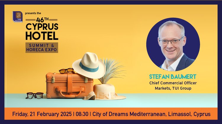 Stefan Baumert: Ο Chief Commercial Officer της TUI στο 46ο Cyprus Hotel Summit