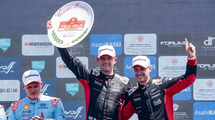 Ogier και Toyota κερδίζουν και τον αγώνα της Σαρδηνίας