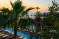 Azia Resort & Spa Adults Only Pool Sunset