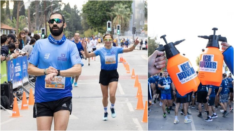 Ice Power: Official Recovery Sponsor και φέτος στο Quantum Nicosia Marathon