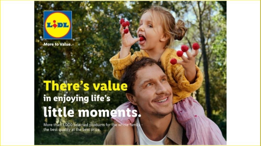 Lidl launches 'Lidl. More to Value' international campaign with a clear message to the people
