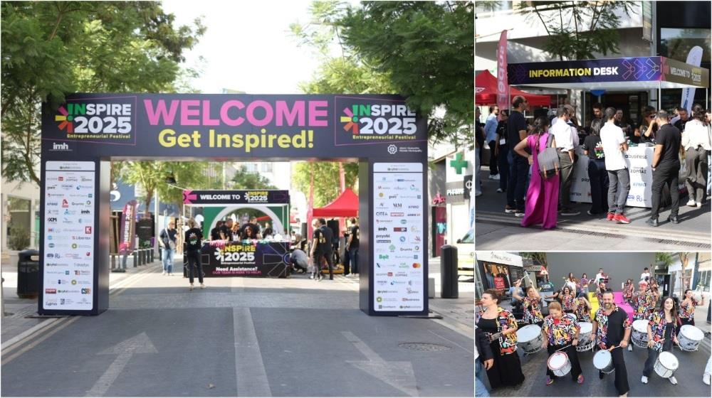 Το INSPIRE 2025 έχει ξεκινήσει...Στους ρυθμούς του πιο ξεχωριστού επιχειρηματικού φεστιβάλ η Λευκωσία (pics)