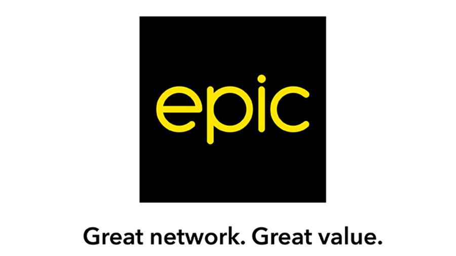 Epic logo slogan colour web 500x500