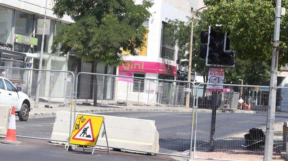 Αρχίζει η τελευταία φάση αναβάθμισης των πεζοδρομίων στη λεωφόρο Ευαγόρου
