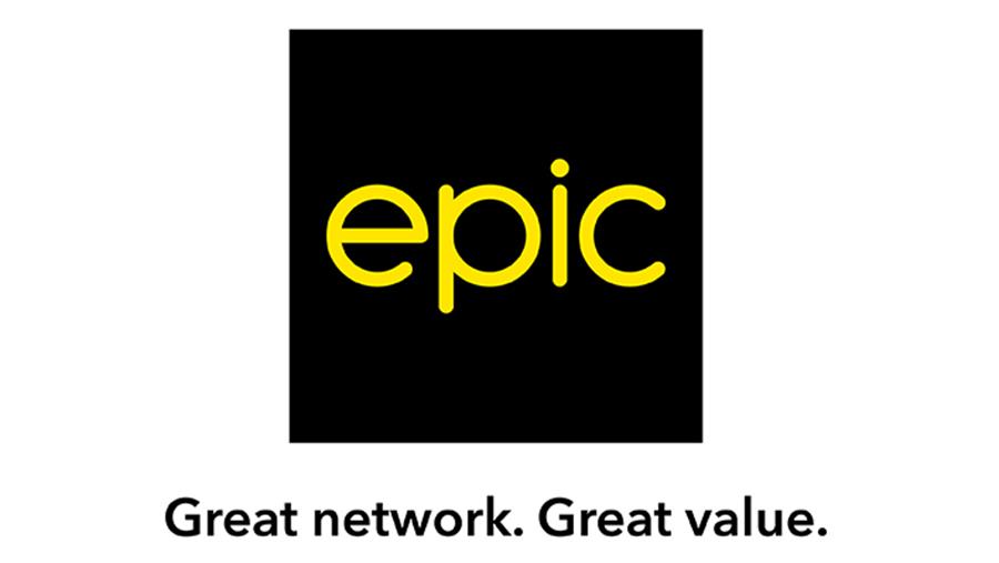 Epic logo slogan colour web 500x500