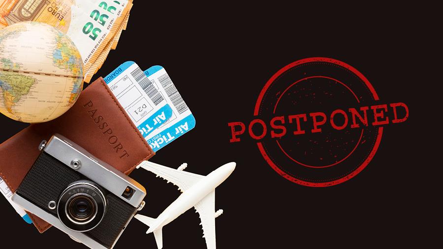 tourism postponed