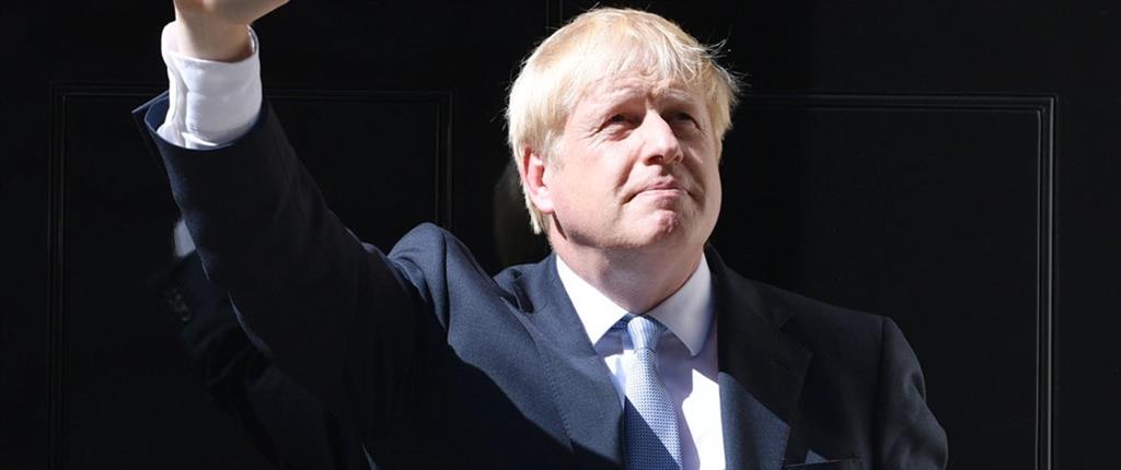 Boris Johnson Arrives In Downing Street To Take The Office Of Prime Minister