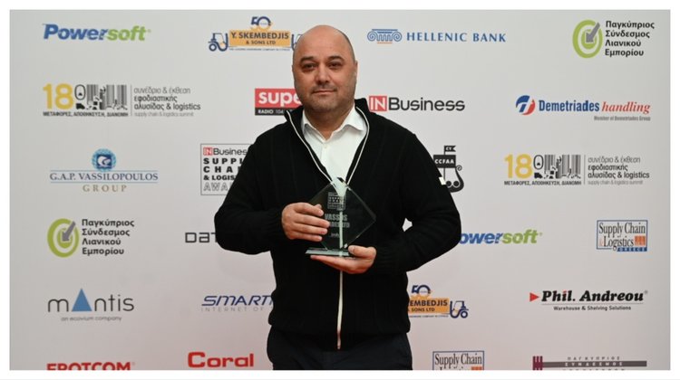 IN Business Supply Chain and Logistics Awards: Βραβείο στην Vassos Eliades Ltd