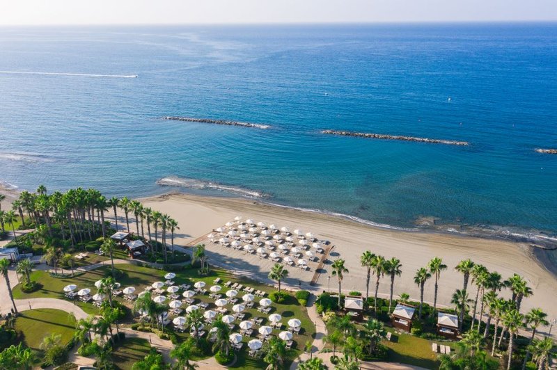 Parklane Limassol - Facilities - Beach Aerial 02 HR