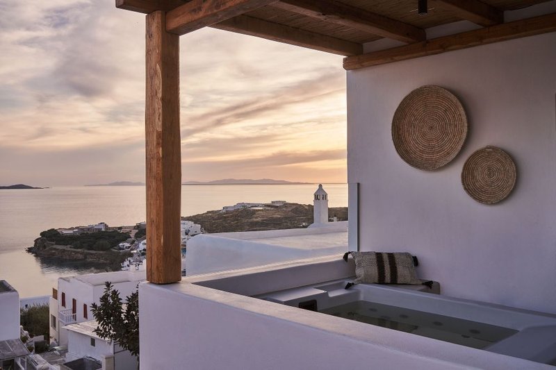 Amyth of Mykonos Agios Stefanos_Delos Sea View Suite with Jetted Tub