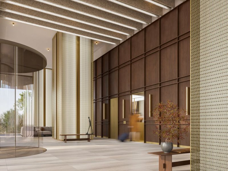 RESIDENTIAL BUILDING - GROUND FLOOR LOBBY 2