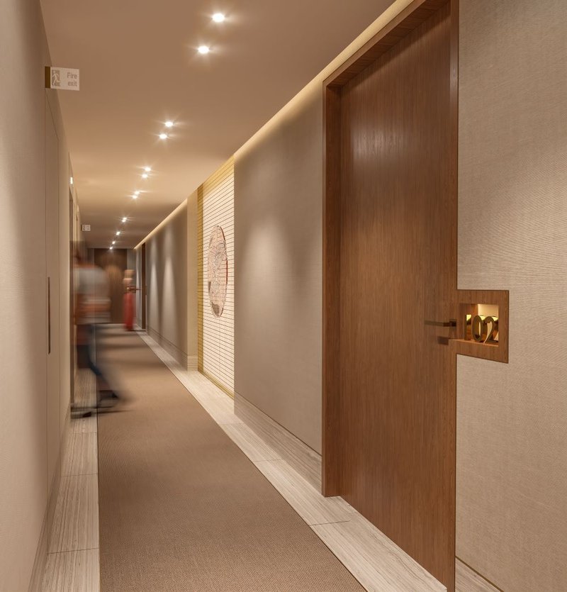 RESIDENTIAL BUILDING - LIFT LOBBY 1